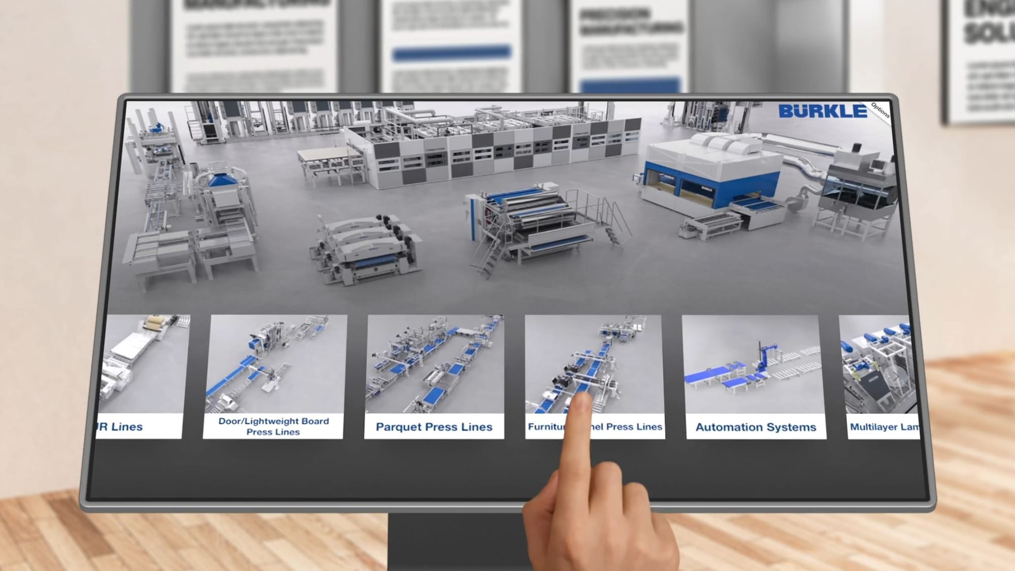 Robert Bürkle - Windows Touchtable Kiosk App