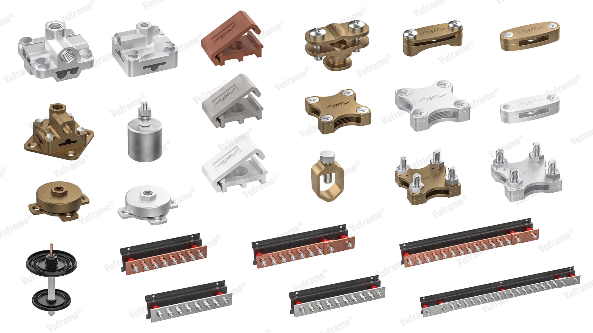 DEHN Earthing -  Component Renderings