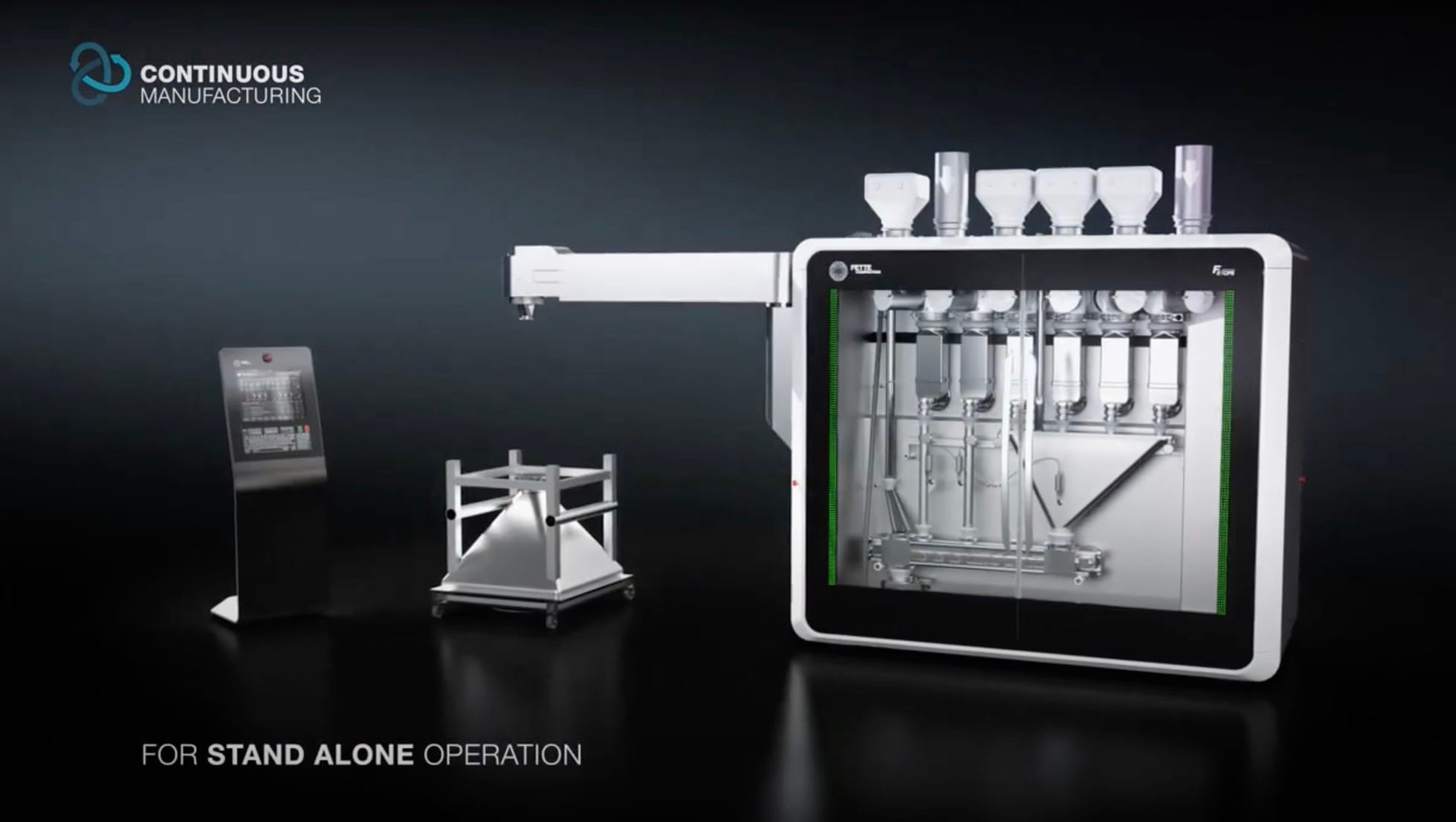 Fette Compacting Continuous Processing System FE CPS Product Video