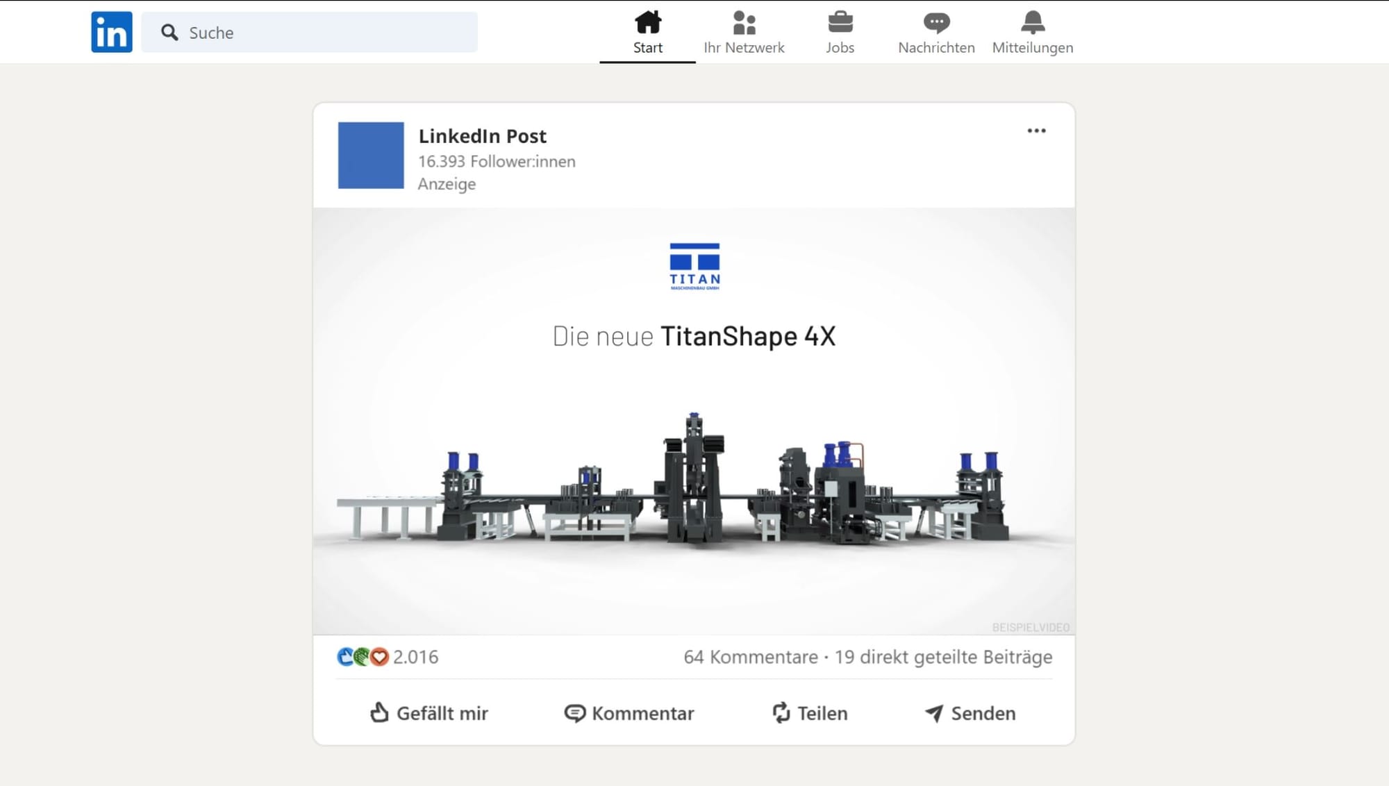 Titan Renderings for Social Media